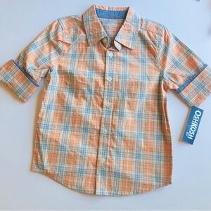 NWT Boys Button Down Shirt 4T